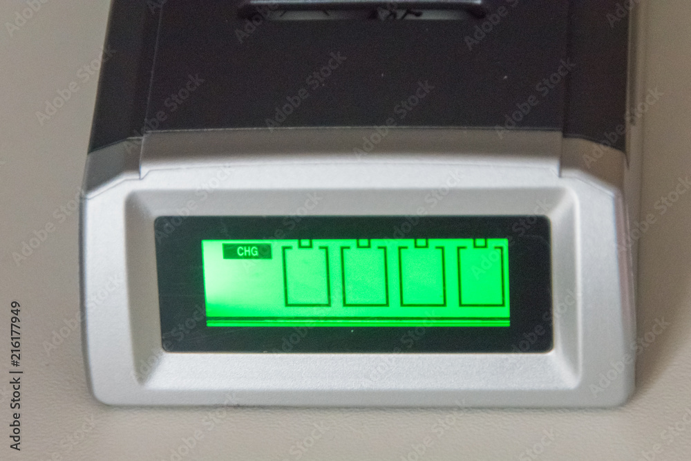 battery charging, battery, with green indication battery charging, battery, with green indication