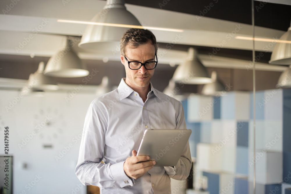 Fototapeta premium Business in mind