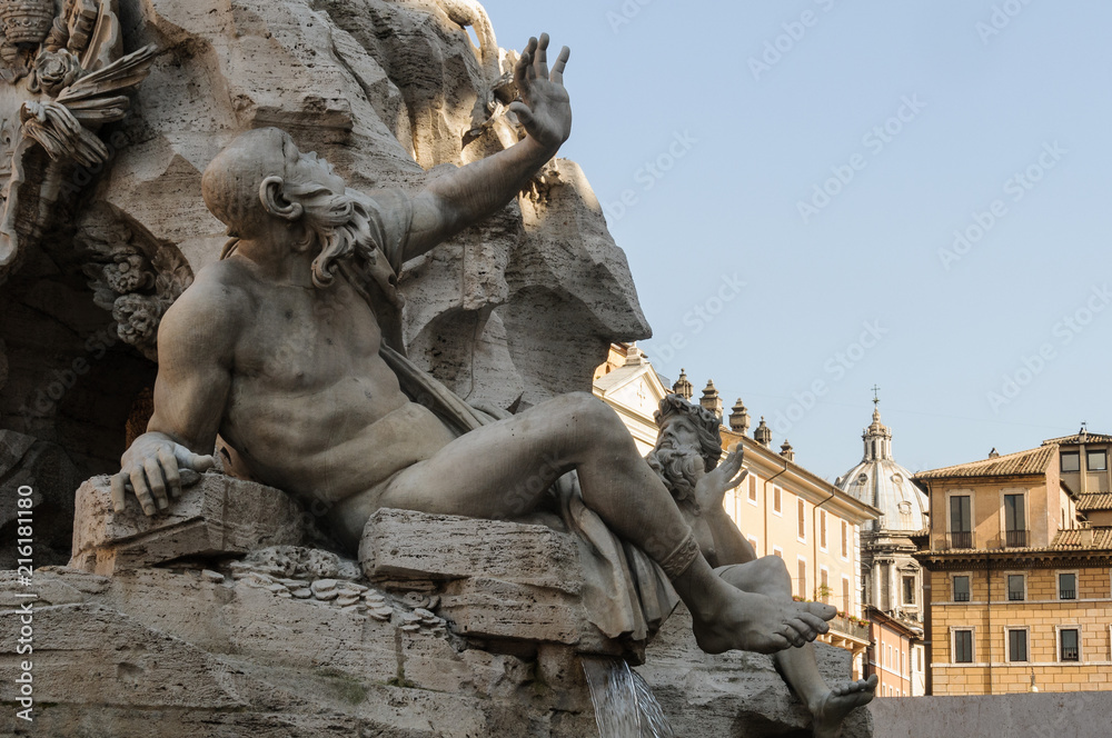 Naklejka premium Roma, piazza Navona