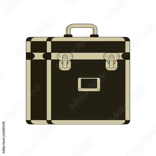 Travel bags, backpacks, cases, schoolbag flat isometric icons illustration. Set of illustrations for traveling, hiking, flying, resting, resting, study, vacation.