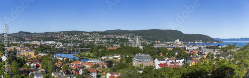 Aerial view of Trondheim