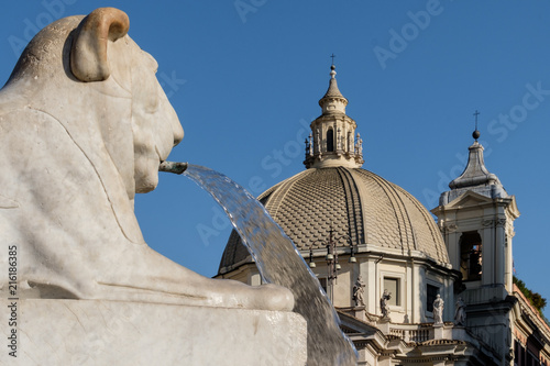 Roma, piazza del Popolo photo