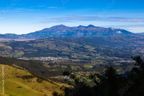 Ecuadorian Andean landscape