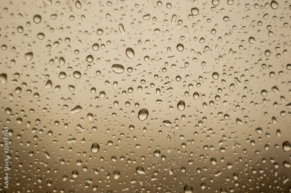 raindrops on the window glass raindrops on the window glass