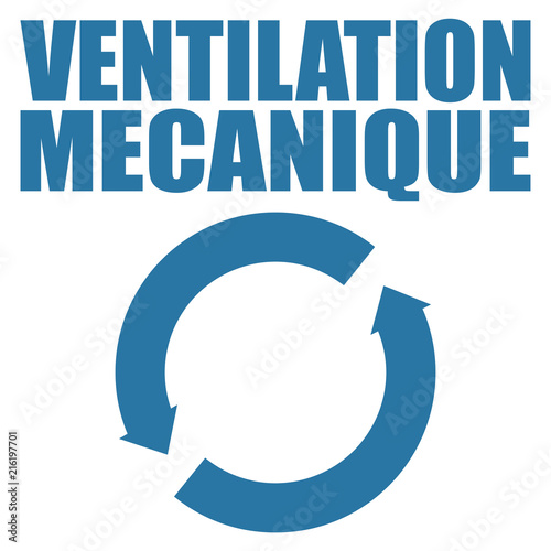 Logo ventilation mécanique.