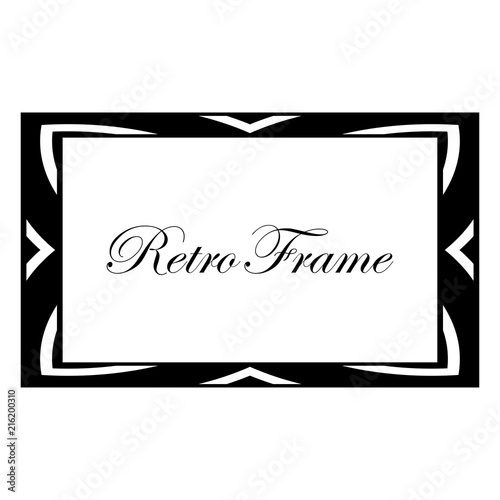 Art Deco Frame