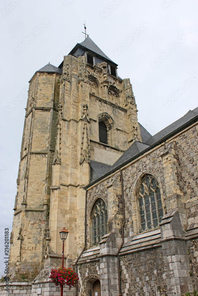 Saint-Jacques Church, le Treport,France