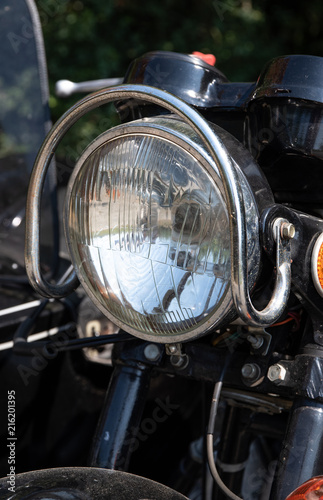 Motorrad Scheinwerfer © Comofoto