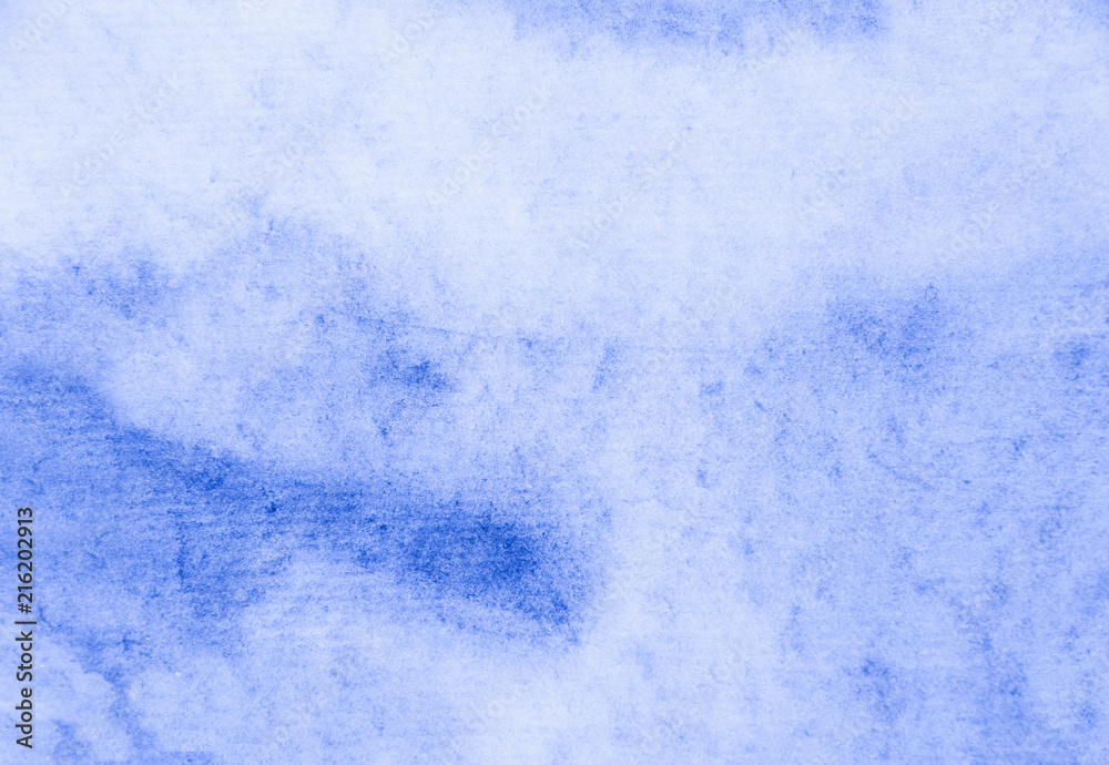 Obraz premium Abstract blue watercolor background