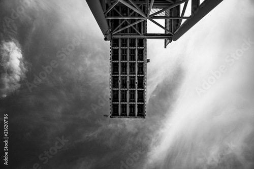 pier over the beach by the seaside