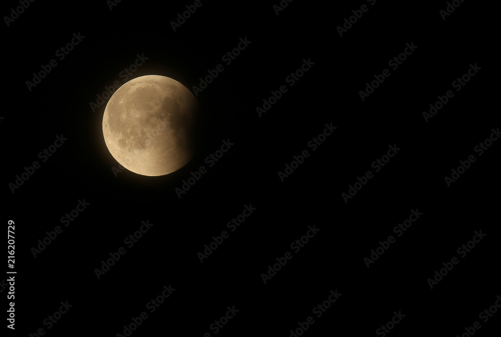 Lunar eclipse and blood moon Lunar eclipse and blood moon