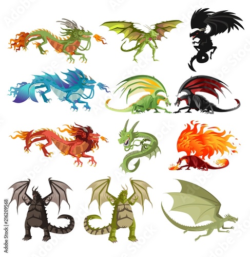 dragons characters collection