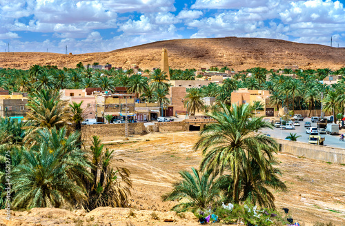 Ksar Bounoura, an old town in the M'Zab Valley in Algeria