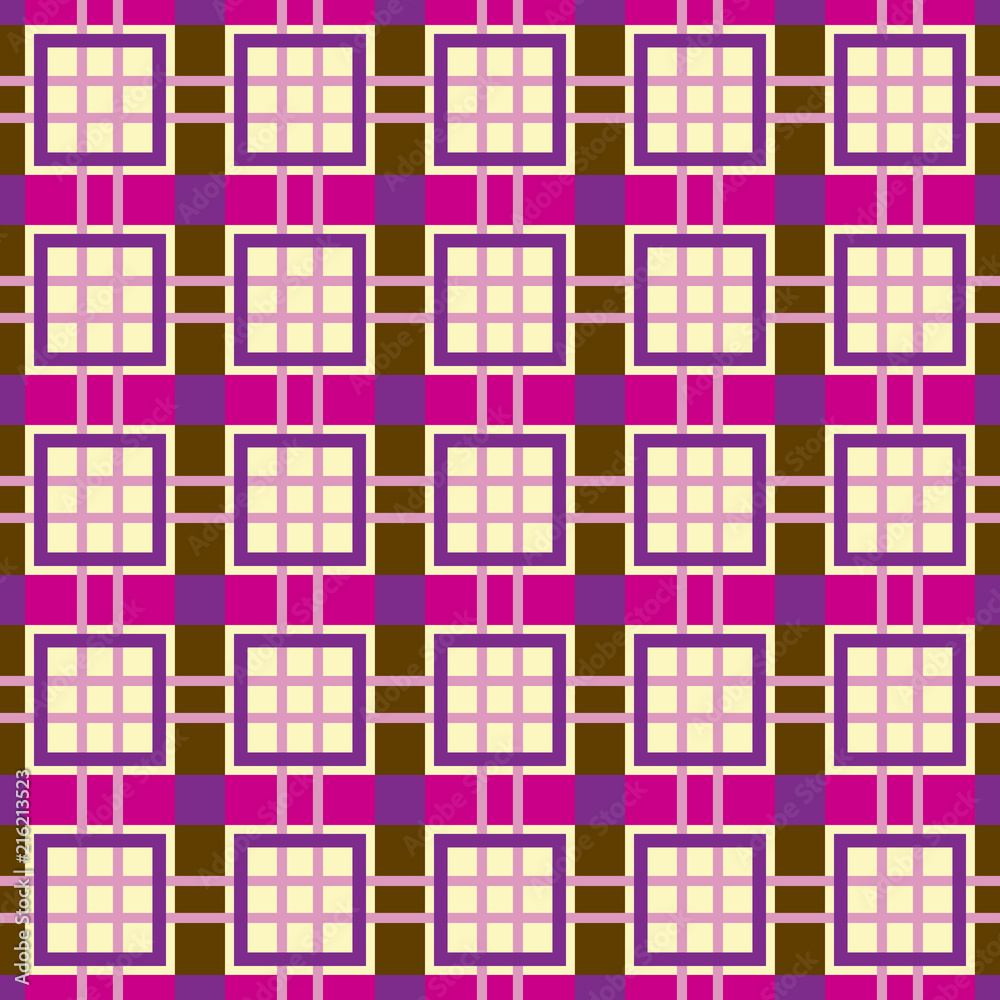 seamless pattern in a cage. background Gift
