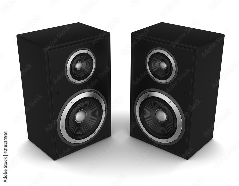 speaker concept 3d illustration speaker concept 3d illustration