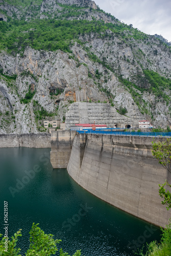 Wallpaper Mural Large dam Mratine in the north of Montenegro. Torontodigital.ca