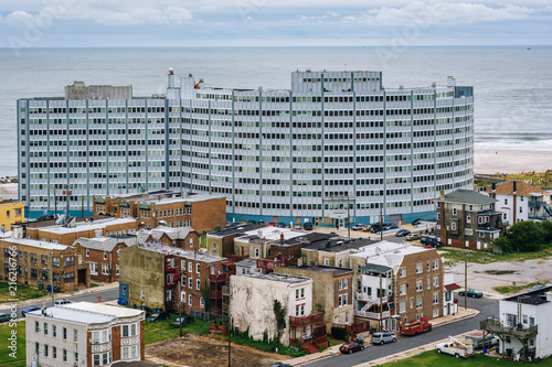 View from the Absecon Lighthouse in Atlantic City, New Jersey. photo