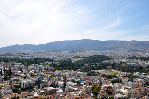 City view from acropolis