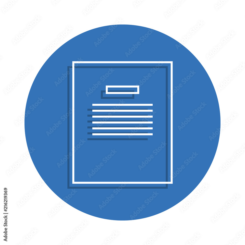 notebook badge icon. Element of education for mobile concept and web apps icon. Thin line icon with shadow in badge for website design and development, app development notebook badge icon. Element of education for mobile concept and web apps icon. Thin line icon with shadow in badge for website design and development, app development