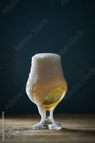 Espuma de cerveza photo