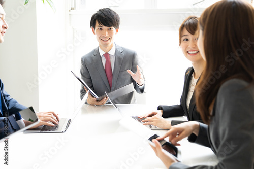 asian business group meeting © taka