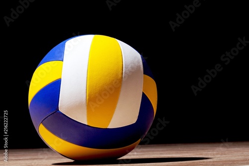 Colorful volleyball object