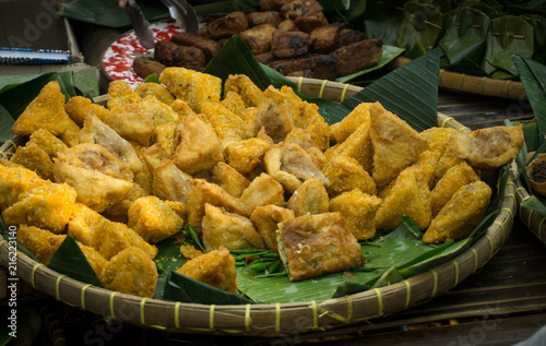 traditional indonesian food asian culinary tahu bakso photo