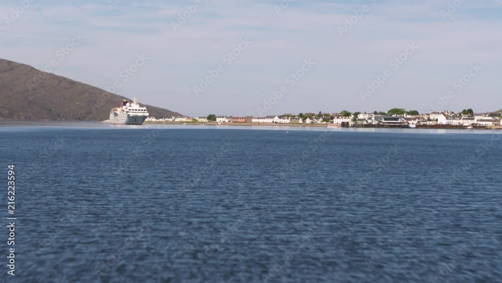 Hapag-Lloyd Cruise Ship Hanseatic arriving into Loch Broom Ullapool on 29/05/2018, Ross-Shire, Scotland. Hapag-Lloyd Cruise Ship Hanseatic arriving into Loch Broom Ullapool on 29/05/2018, Ross-Shire, Scotland.
