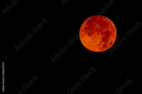 Orange moon