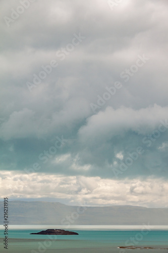 Stormy island