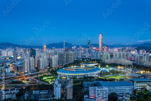 Shenzhen city skyline