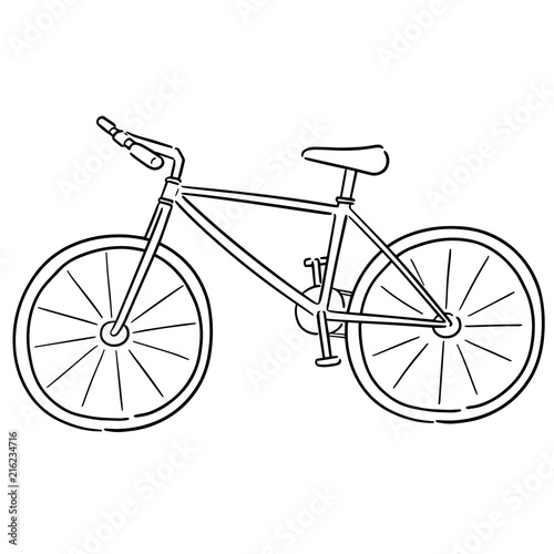 vector of bicycle