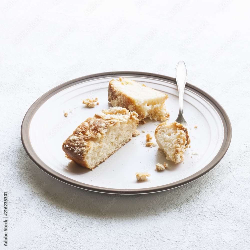 A delicious biscuit for Breakfast. The concept for the menu. Breakfast in the cafe. Poster for the cafe. Close up. Selective focus. A delicious biscuit for Breakfast. The concept for the menu. Breakfast in the cafe. Poster for the cafe. Close up. Selective focus.