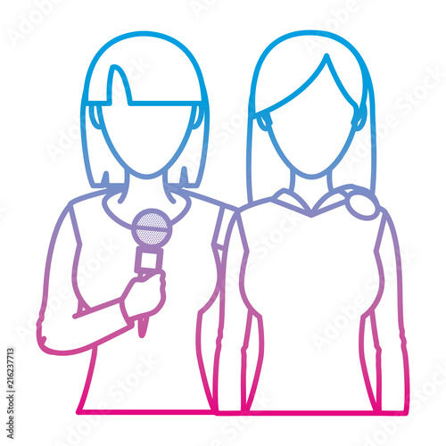 degraded line professional women reporters partner information