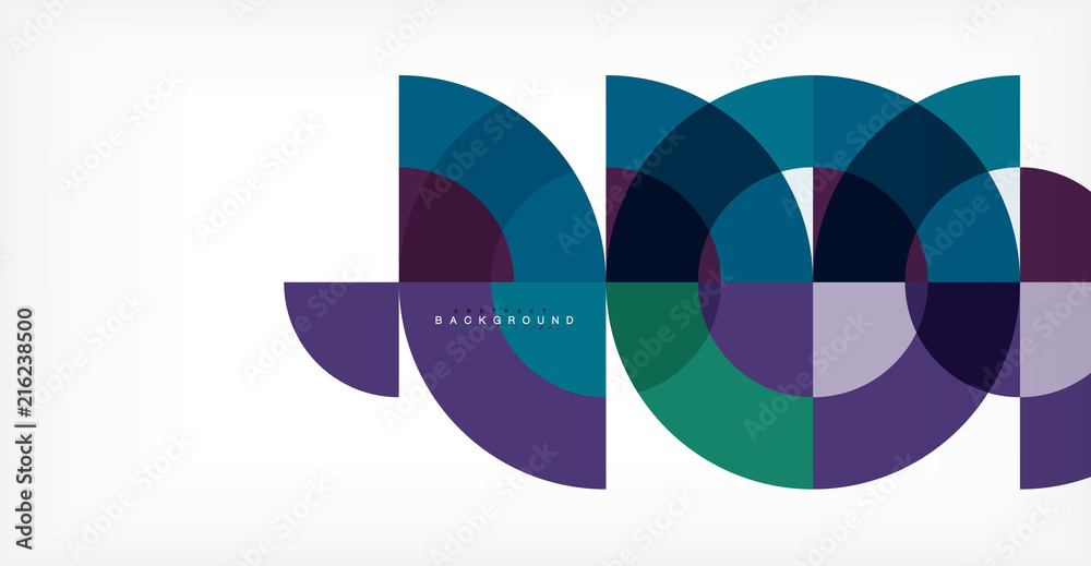 Modern circle abstract background Modern circle abstract background