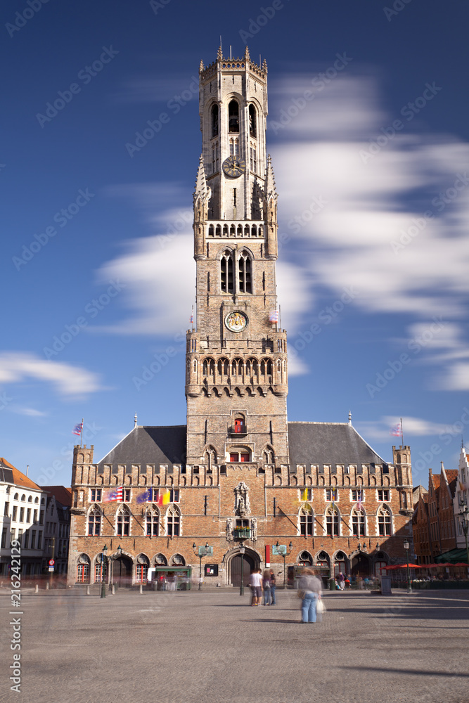Belfry In Bruges, Belgium
