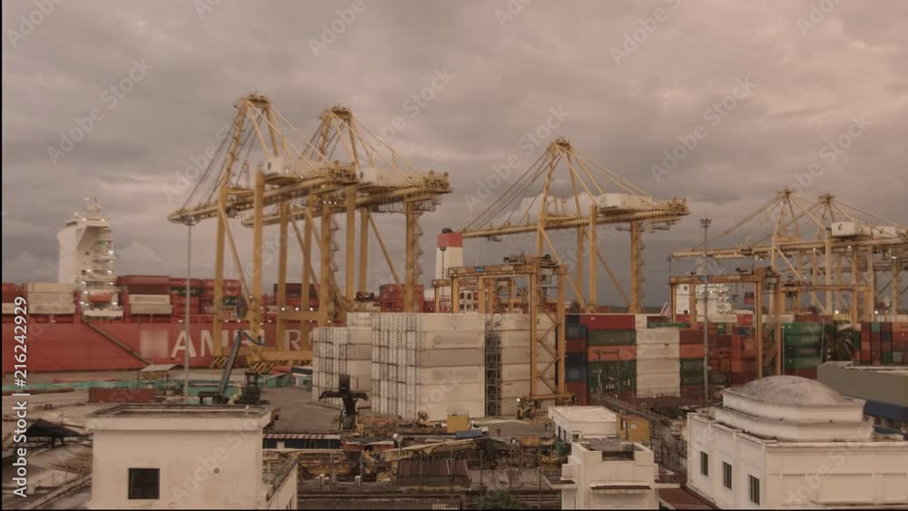 buenaventura colombia port commercial shipping timelapse from day to night buenaventura colombia port commercial shipping timelapse from day to night