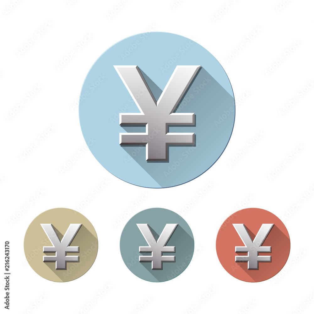 Obraz premium yen currency symbol