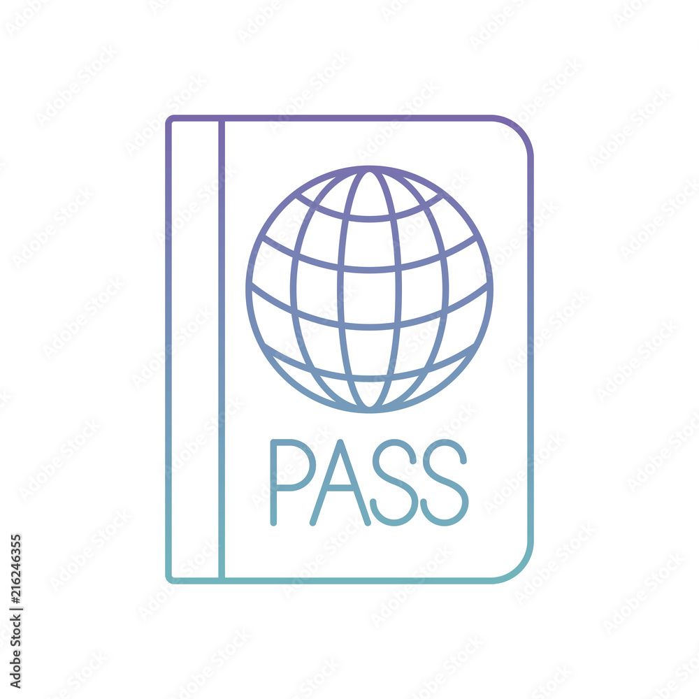 passport document travel icon vector illustration design passport document travel icon vector illustration design