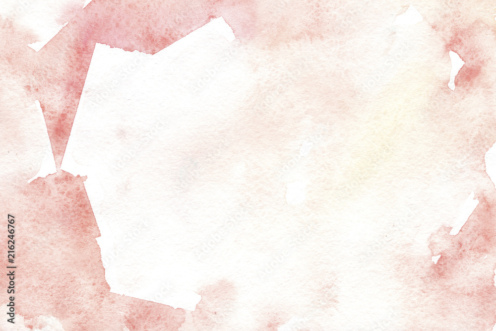 Fototapeta premium watercolor orange background