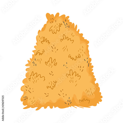 straw bale mountain natural industry