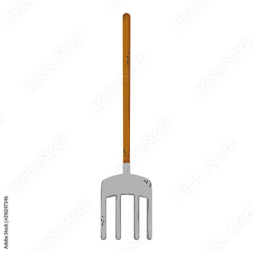 fork farm equipment to organic plantation