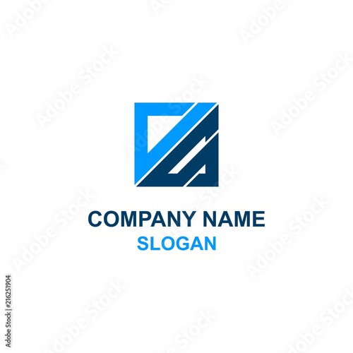 Free Download AS letter initial square logo. - GFXLoad