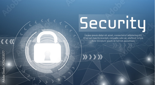 Web security vector illustration of secure access and cyber encryption lock for authorized access. Personal data protection and authentication technology in internet and computers or smart devices VPN