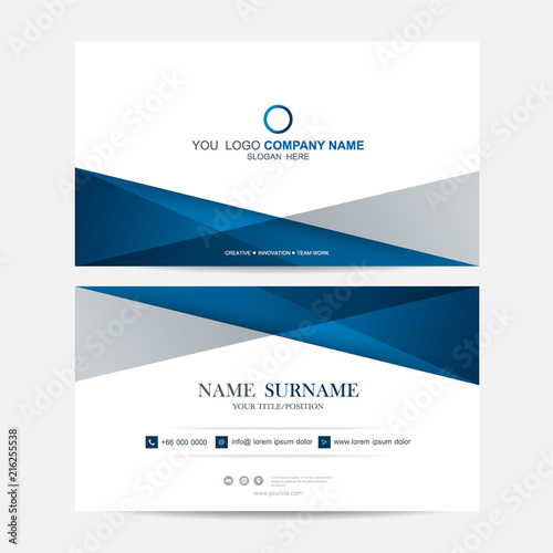 Business card vector background