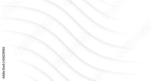 Abstract Modern Background With Gray Curve Line Motion , Wallpaper , Banner, Presentation Background , Illustration, White