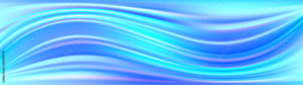 Background with effective multicolored waves