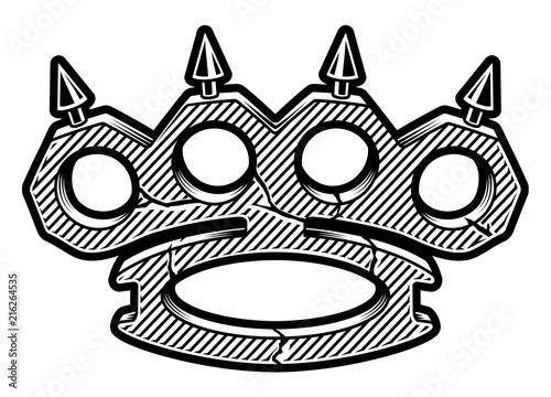 brass knuckles logo