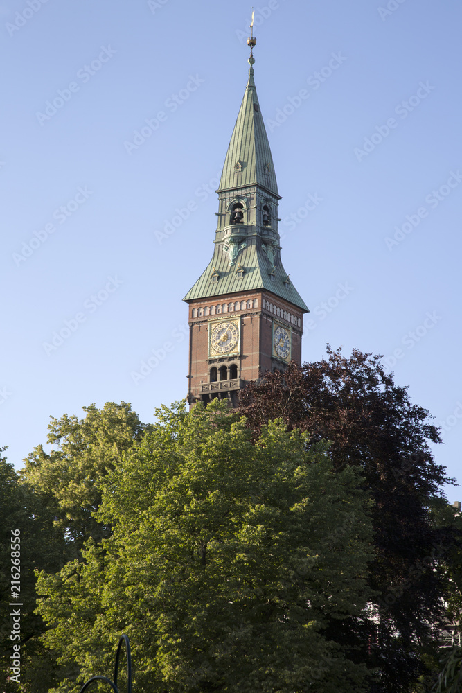 City Hall Tower; Copenhagen