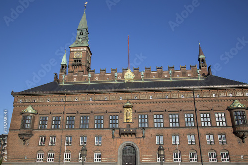 Wall Mural City Hall; Copenhagen